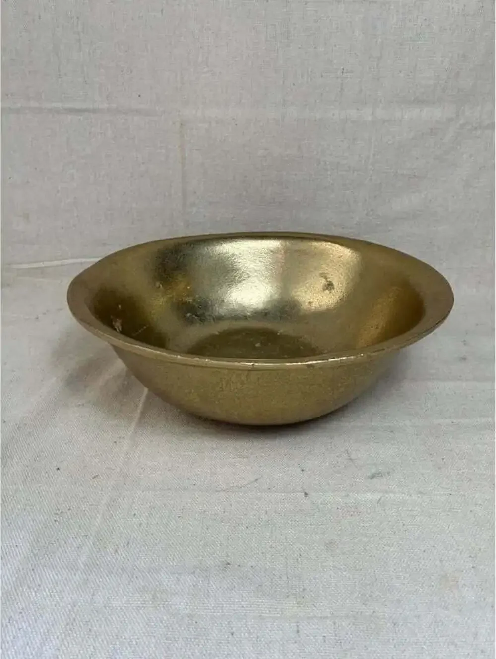 Gold metal Serving Bowl, 10